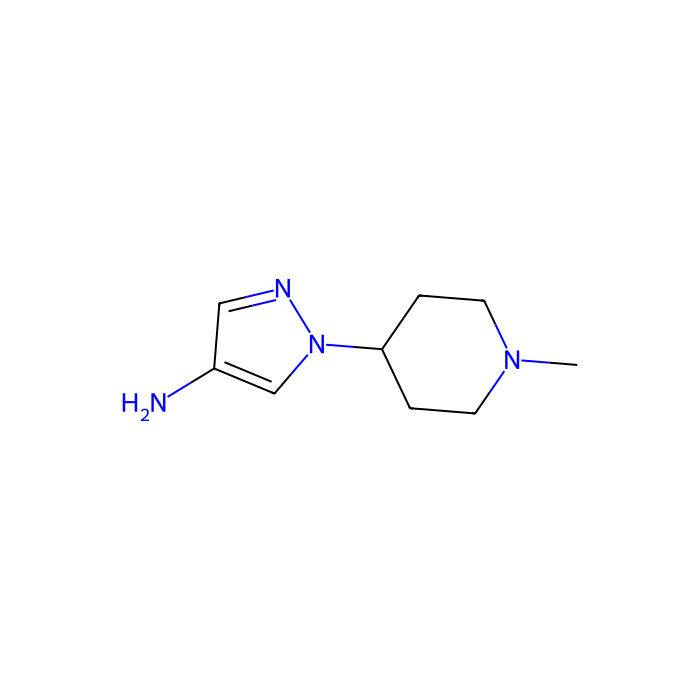 1-(1-Methylpiperidin-4-yl)-1H-pyrazol-4-amine - ≥98% CAS No(1201935-36-5) by Aladdin Scientific