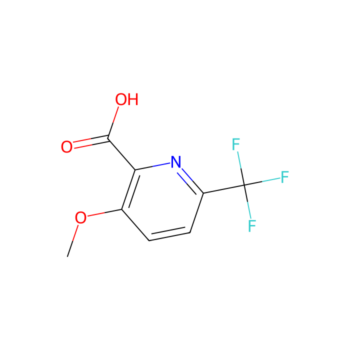 3-Methoxy-6-(trifluoromethyl)picolinic acid - ≥98% CAS No(1214330-74-1) by Aladdin Scientific