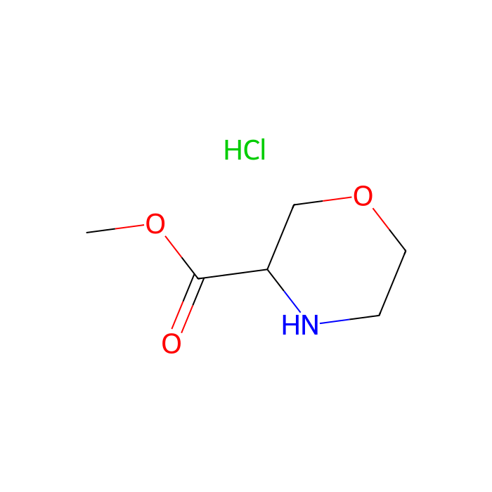 Methyl morpholine-3-carboxylate hydrochloride - ≥97% CAS No(1214686-81-3) by Aladdin Scientific