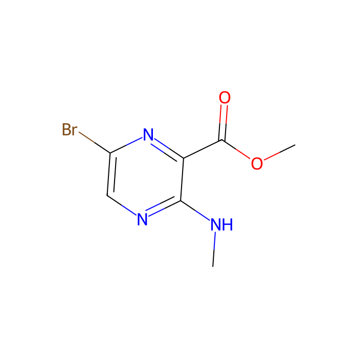 Methyl 6-bromo-3-(methylamino)pyrazine-2-carboxylate - ≥98% CAS No(13457-23-3) by Aladdin Scientific