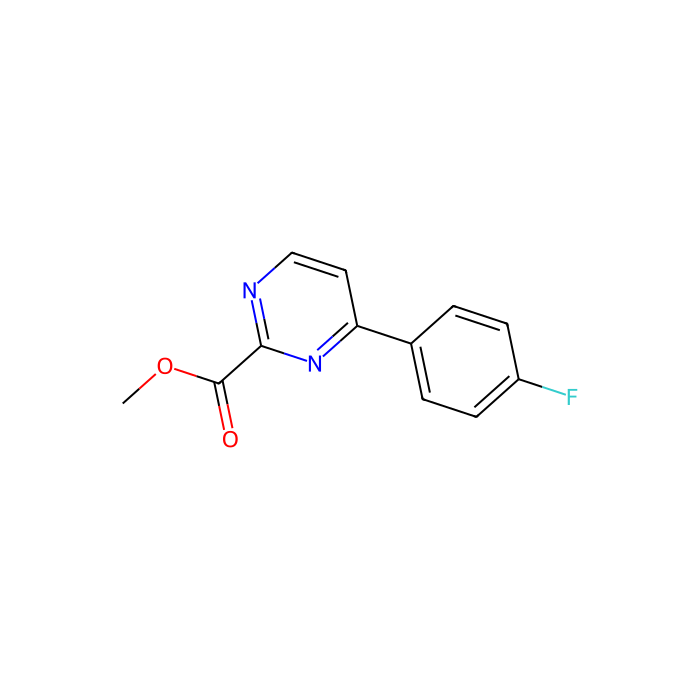 Methyl 4-(4-fluorophenyl)pyrimidine-2-carboxylate - ≥98% CAS No(1401162-80-8) by Aladdin Scientific
