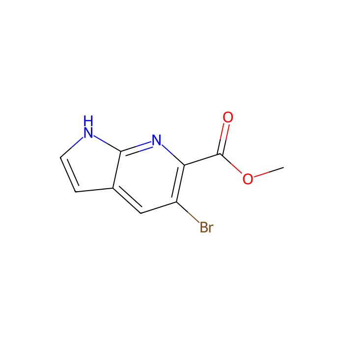 Methyl 5-bromo-7-azaindole-6-carboxylate - ≥97% CAS No(1408074-64-5) by Aladdin Scientific