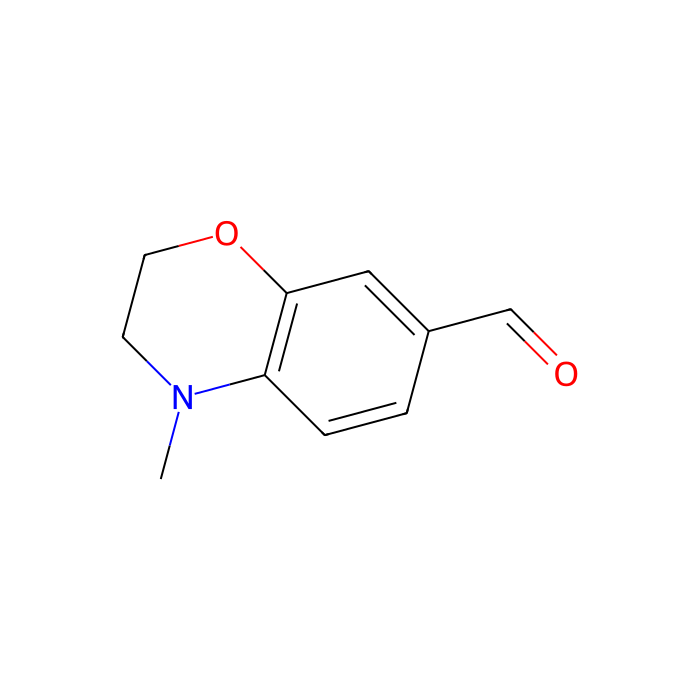 4-Methyl-3,4-dihydro-2H-benzo[b][1,4]oxazine-7-carbaldehyde - ≥98% CAS No(141103-93-7) by Aladdin Scientific