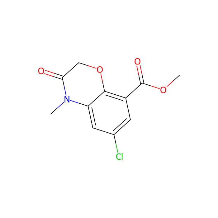 Methyl 6-chloro-4-methyl-3-oxo-3,4-dihydro-2H-benzo[b][1,4]oxazine-8-carboxylate - ≥98% CAS No(141761-83-3) by Aladdin Scientific