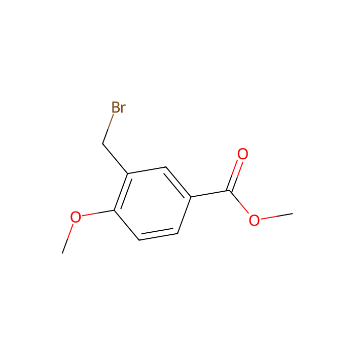 Methyl 3-(bromomethyl)-4-methoxybenzoate - ≥98% CAS No(142031-88-7) by Aladdin Scientific