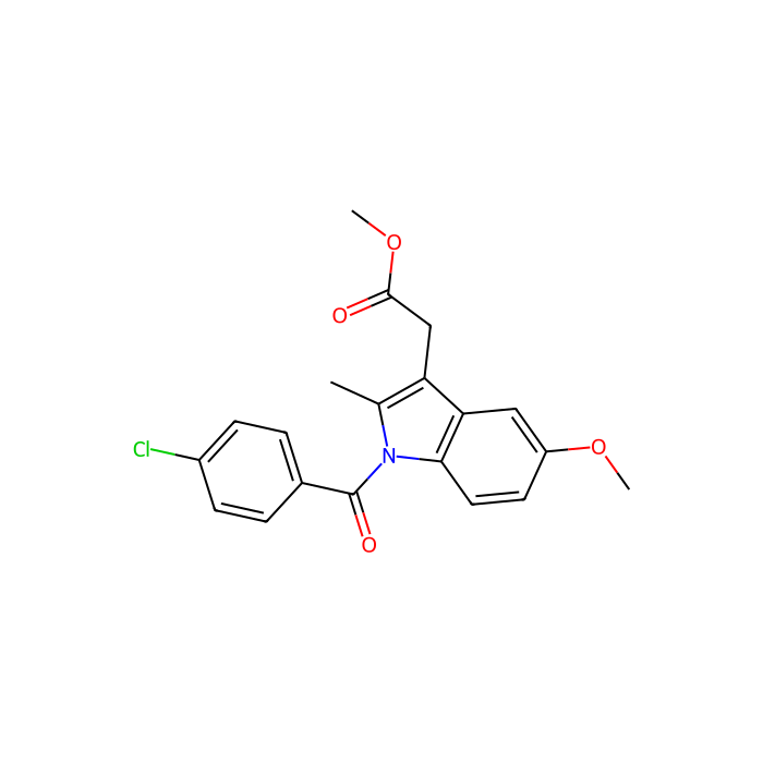 Methyl 2-(1-(4-chlorobenzoyl)-5-methoxy-2-methyl-1H-indol-3-yl)acetate - ≥98% CAS No(1601-18-9) by Aladdin Scientific