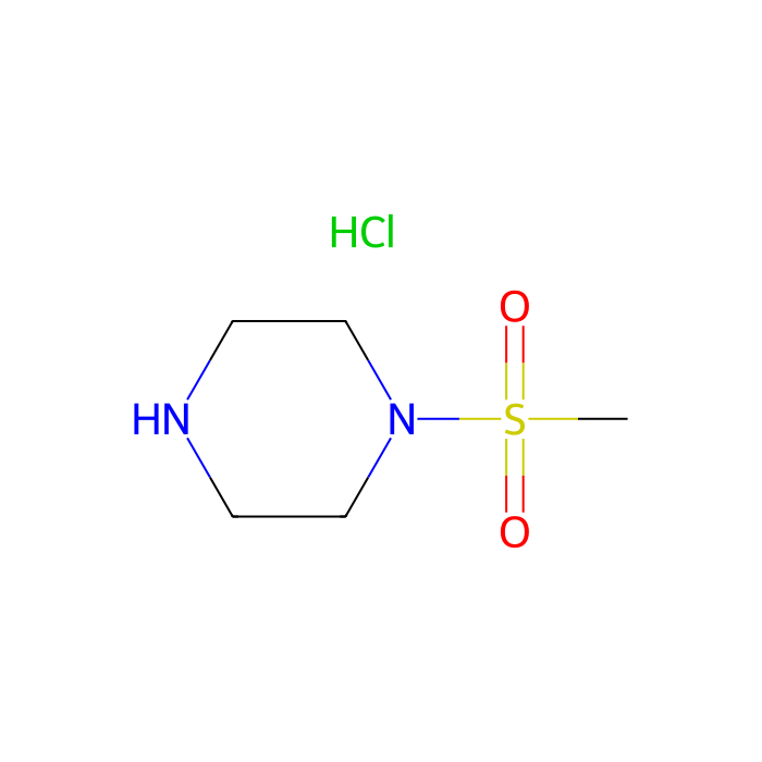 1-(Methylsulfonyl)piperazine hydrochloride - ≥97% CAS No(161357-89-7) by Aladdin Scientific