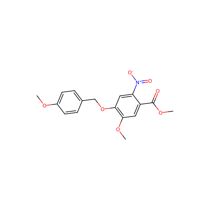 Methyl 5-methoxy-4-((4-methoxybenzyl)oxy)-2-nitrobenzoate - ≥97% CAS No(1646152-47-7) by Aladdin Scientific