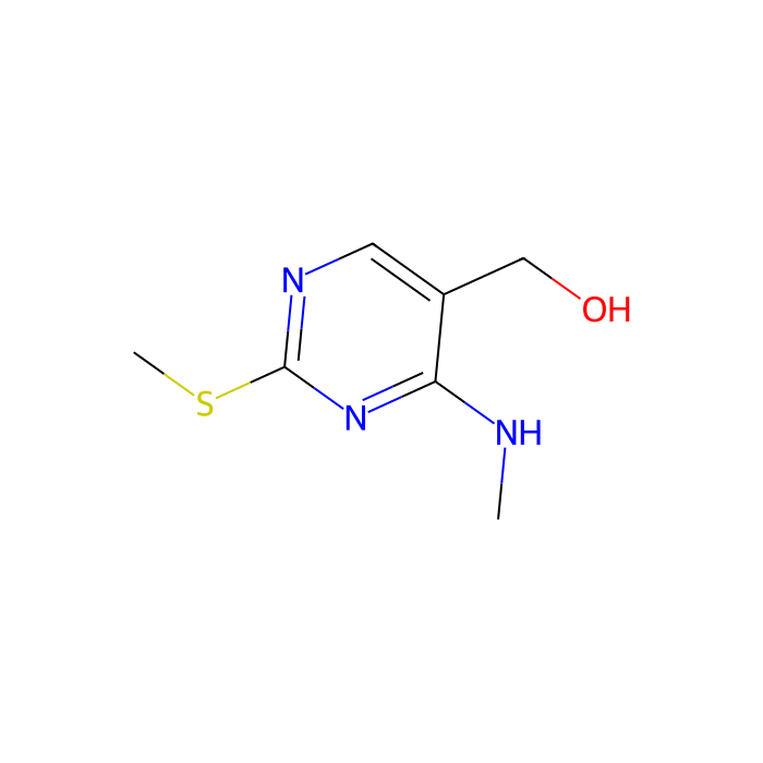 (4-(Methylamino)-2-(methylthio)pyrimidin-5-yl)methanol - ≥97% CAS No(17759-30-7) by Aladdin Scientific