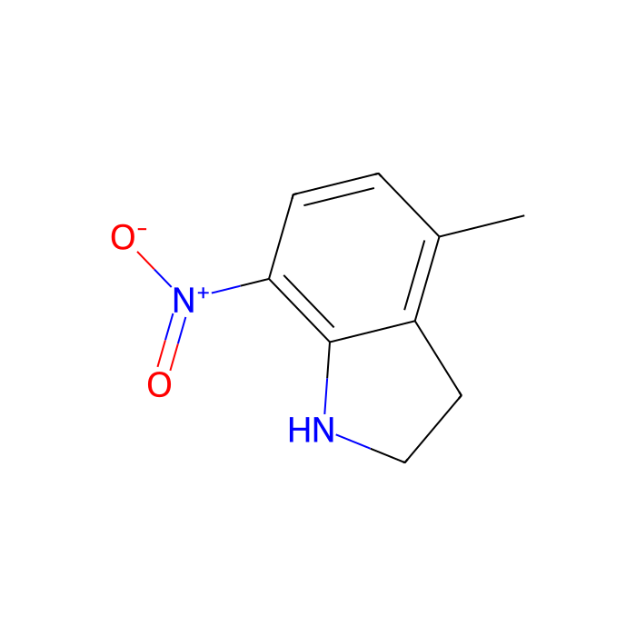 4-Methyl-7-nitroindoline - ≥95% CAS No(179176-31-9) by Aladdin Scientific