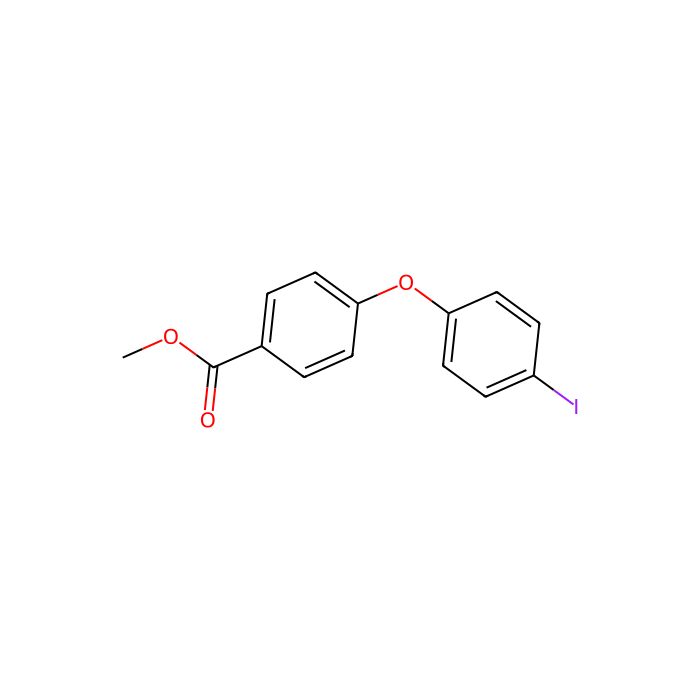 Methyl 4-(4-iodophenoxy)benzoate - ≥98% CAS No(21120-76-3) by Aladdin Scientific