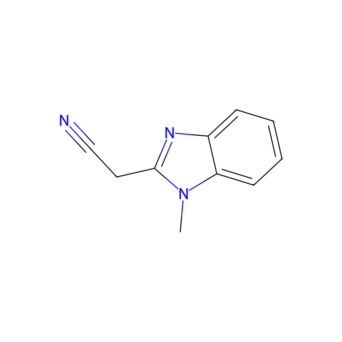 2-(1-Methyl-1H-benzo[d]imidazol-2-yl)acetonitrile - ≥98% CAS No(2735-62-8) by Aladdin Scientific
