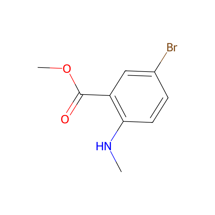 Methyl 5-bromo-2-(methylamino)benzoate - ≥98% CAS No(33922-96-2) by Aladdin Scientific