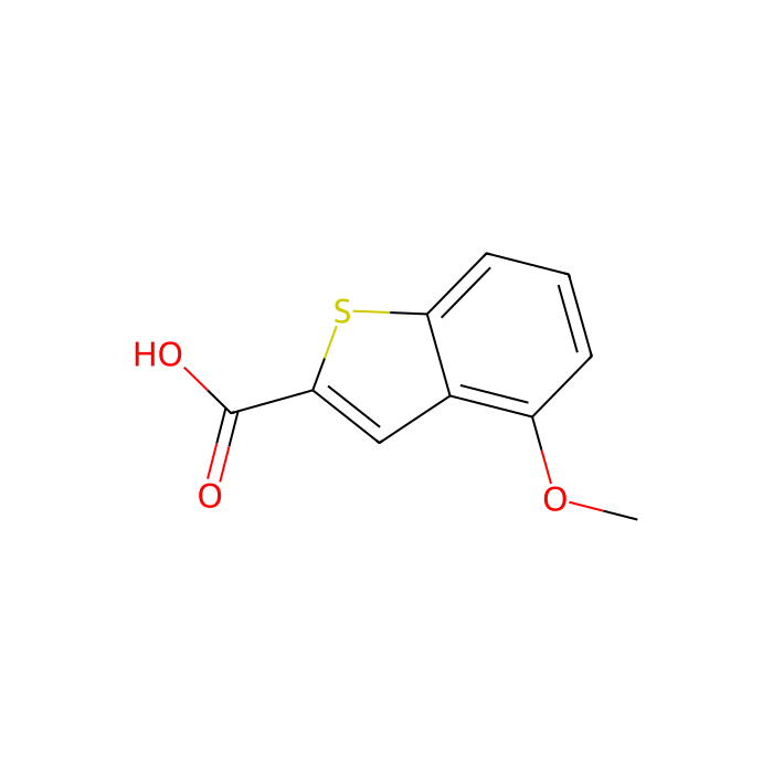 4-Methoxybenzo[b]thiophene-2-carboxylic acid - ≥96% CAS No(476199-14-1) by Aladdin Scientific
