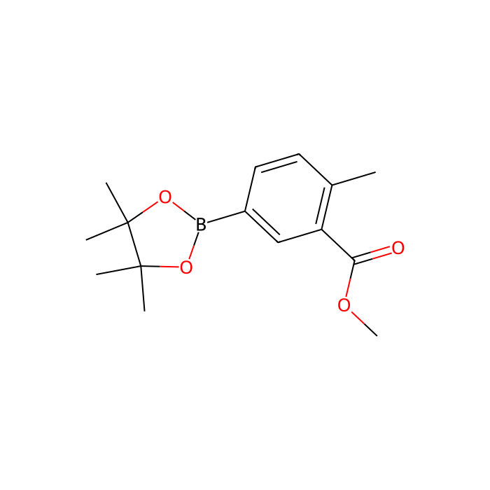 Methyl 2-methyl-5-(4,4,5,5-tetramethyl-1,3,2-dioxaborolan-2-yl)benzoate - ≥97% CAS No(478375-39-2) by Aladdin Scientific