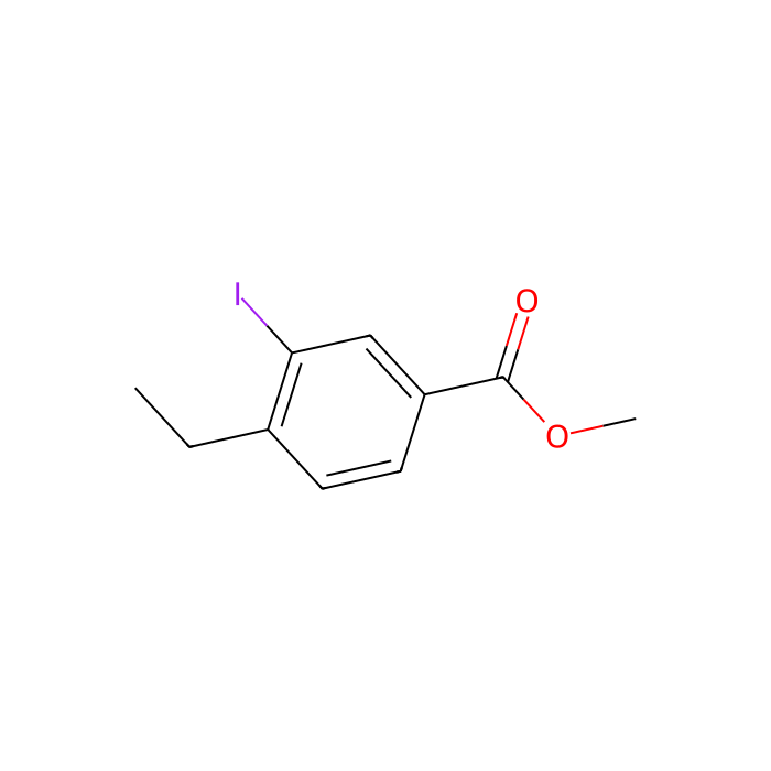 Methyl 4-ethyl-3-iodobenzoate - ≥98% CAS No(51885-91-7) by Aladdin Scientific