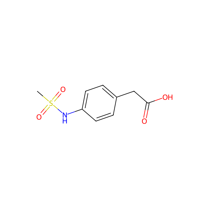 2-(4-(Methylsulfonamido)phenyl)acetic acid - ≥98% CAS No(56205-88-0) by Aladdin Scientific