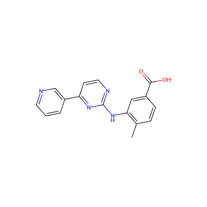 4-Methyl-3-((4-(pyridin-3-yl)pyrimidin-2-yl)amino)benzoic acid - ≥95% CAS No(641569-94-0) by Aladdin Scientific