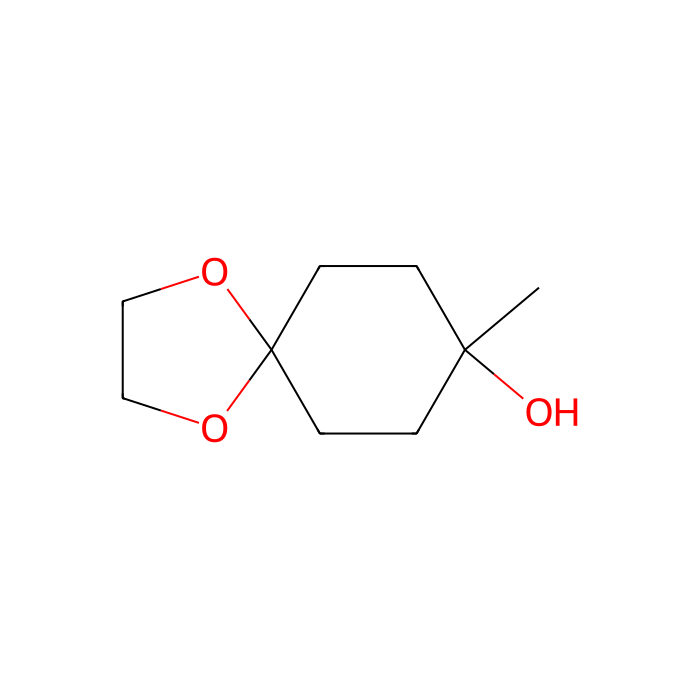 8-Methyl-1,4-dioxaspiro[4.5]decan-8-ol - ≥98% CAS No(66336-42-3) by Aladdin Scientific