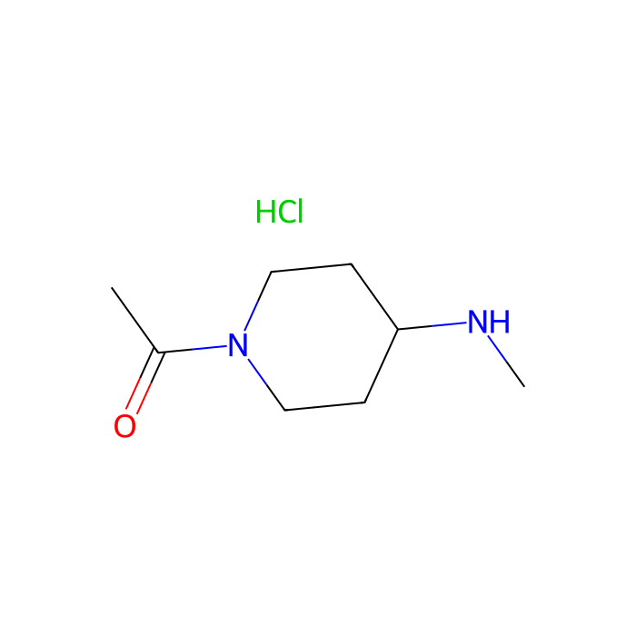 1-(4-(Methylamino)piperidin-1-yl)ethanone hydrochloride - ≥95% CAS No(71879-46-4) by Aladdin Scientific