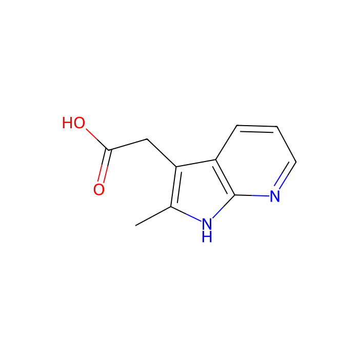 2-(2-Methyl-1H-pyrrolo[2,3-b]pyridin-3-yl)acetic acid - ≥98% CAS No(7546-50-1) by Aladdin Scientific