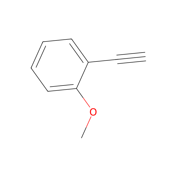 2'-Methoxyphenyl acetylene - ≥97% CAS No(767-91-9) by Aladdin Scientific
