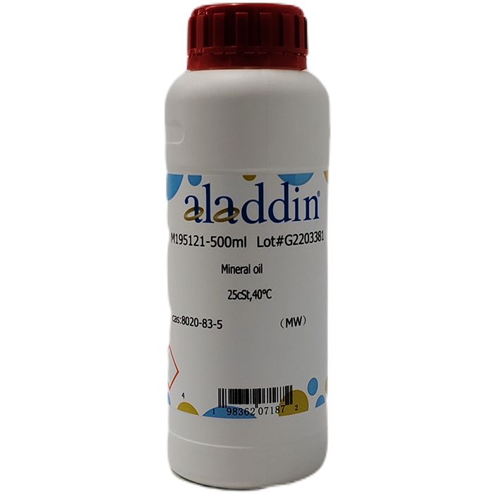 Mineral oil - 25cSt,40℃ CAS No(8020-83-5) by Aladdin Scientific