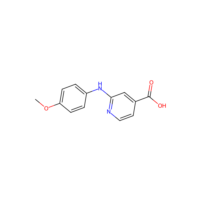 2-((4-Methoxyphenyl)amino)isonicotinic acid - ≥98% CAS No(85726-29-0) by Aladdin Scientific