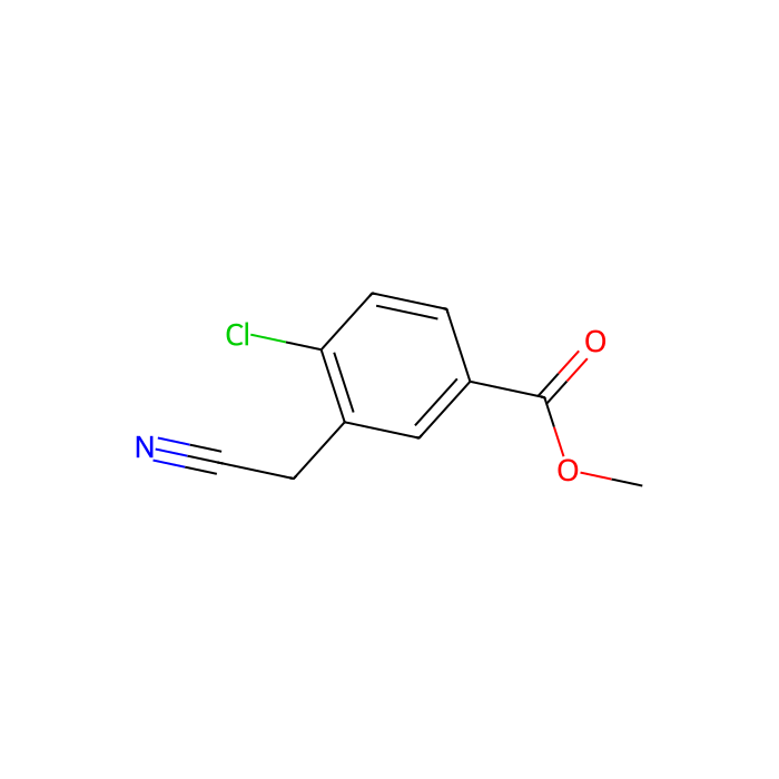 Methyl 4-chloro-3-(cyanomethyl)benzoate - ≥98% CAS No(872091-83-3) by Aladdin Scientific