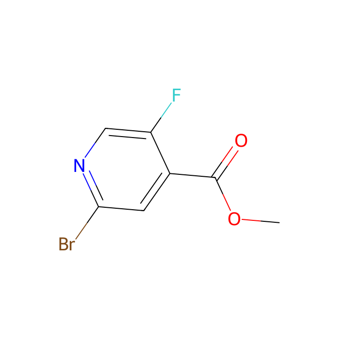 Methyl 2-bromo-5-fluoropyridine-4-carboxylate - ≥95% CAS No(885588-14-7) by Aladdin Scientific