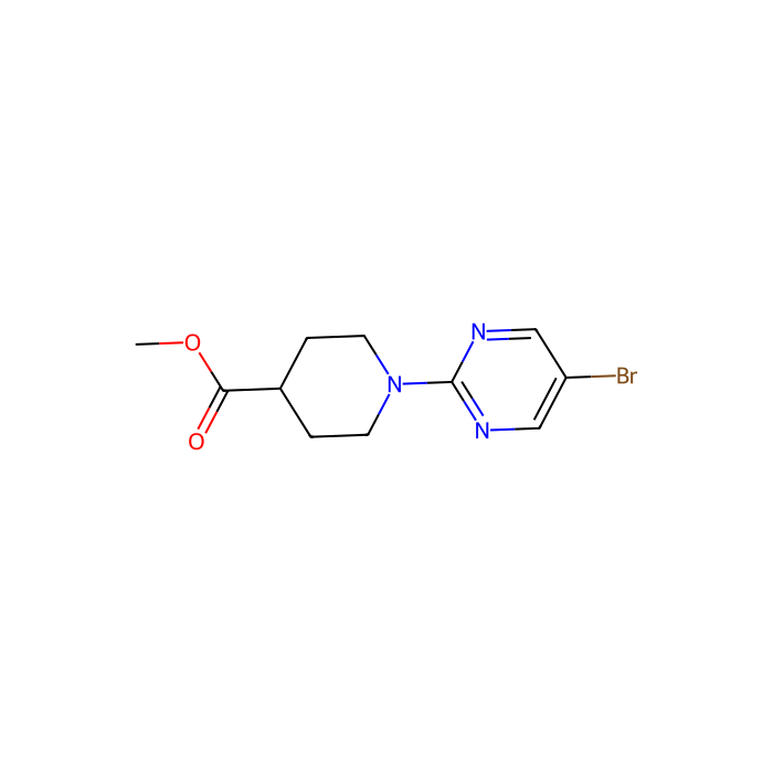 Methyl 1-(5-bromopyrimidin-2-yl)piperidine-4-carboxylate - ≥98% CAS No(914347-01-6) by Aladdin Scientific