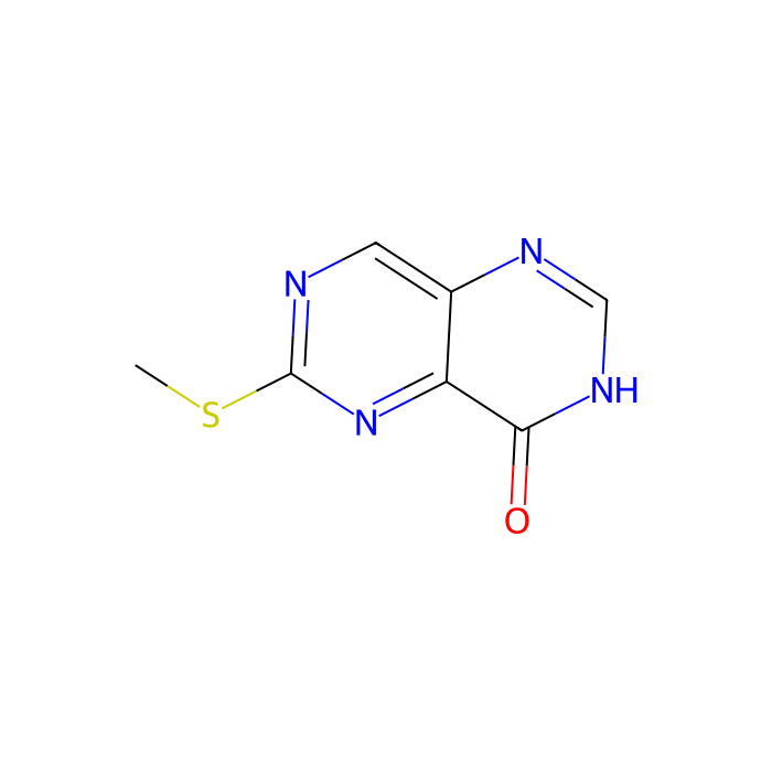 6-(Methylthio)pyrimido[5,4-d]pyrimidin-4(1H)-one - ≥95% CAS No(98550-19-7) by Aladdin Scientific