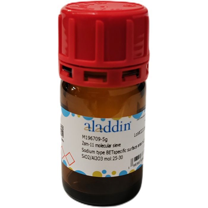 Zsm-11 molecular sieve - Sodium type BETspecific surface area m2/g:160 SiO2/Al2O3 mol:25-30  by Aladdin Scientific