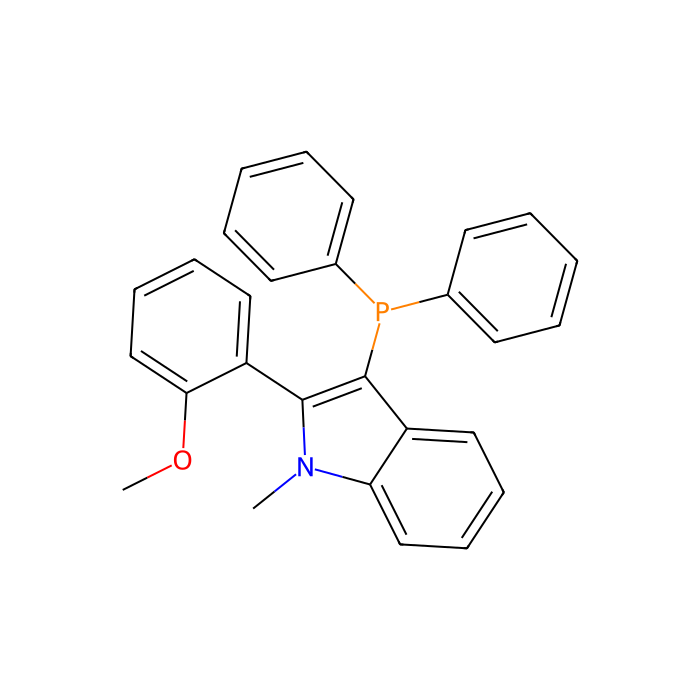 2-(2-Methoxyphenyl)-1-methyl-3-diphenylphosphino)-1H-indole - ≥98% CAS No(1242759-01-8) by Aladdin Scientific