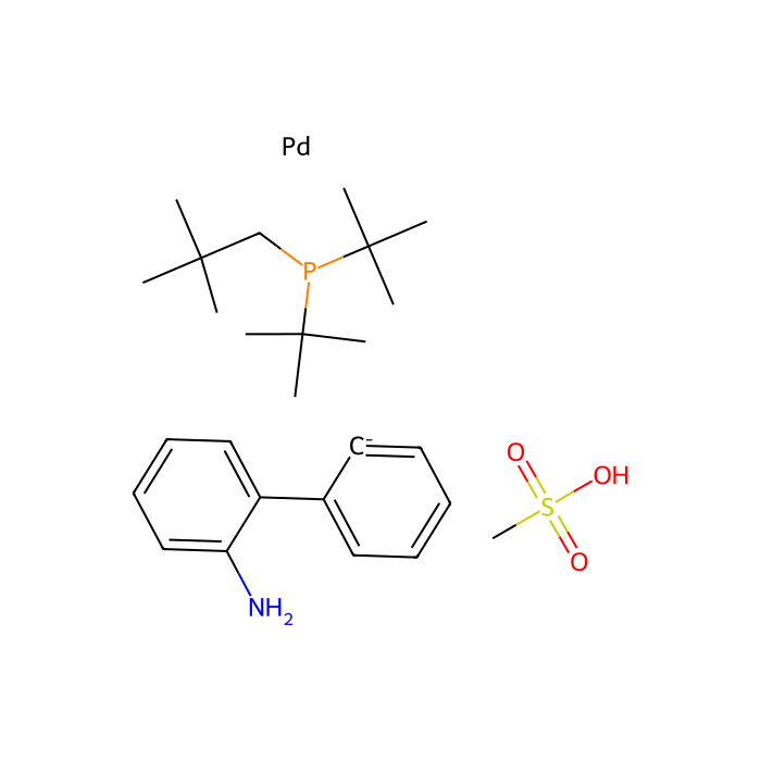 Methanesulfonato(di-t-butylneopentylphosphine)(2''-amino-1,1''-biphenyl-2-yl)palladium(II) - ≥98% CAS No(1507403-89-5) by Aladdin Scientific