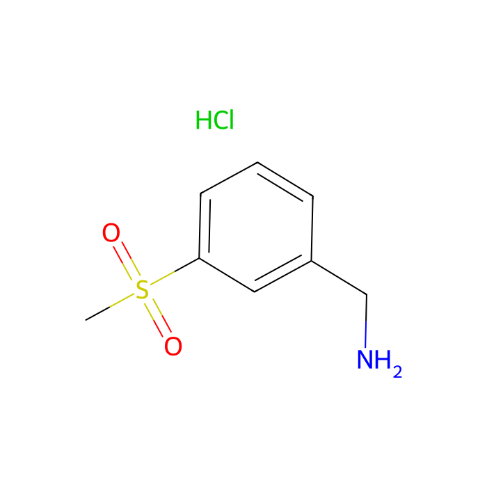 3-(Methylsulfonyl)benzylamine hydrochloride - ≥97% CAS No(855267-50-4) by Aladdin Scientific