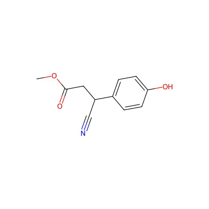 Methyl 3-cyano-3-(4-hydroxyphenyl)propanoate - ≥97% CAS No(1356600-20-8) by Aladdin Scientific