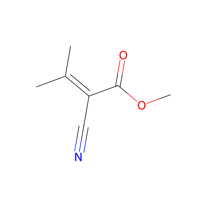 Methyl 2-cyano-3-methylbut-2-enoate - ≥97% CAS No(6666-75-7) by Aladdin Scientific