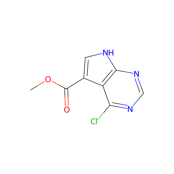 Methyl 4-chloro-7H-pyrrolo[2,3-d]pyrimidine-5-carboxylate - ≥97% CAS No(1207518-63-5) by Aladdin Scientific
