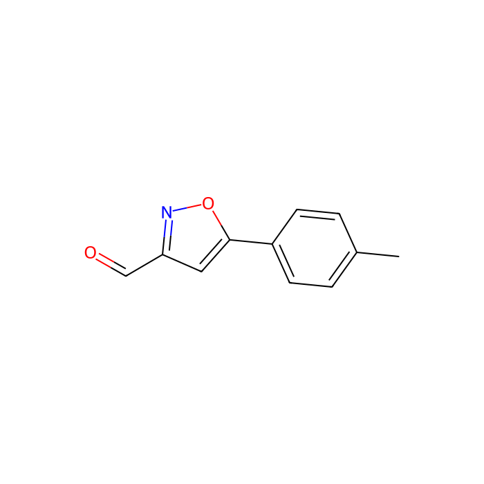 5-(4-Methylphenyl)isoxazole-3-carboxaldehyde - ≥95% CAS No(640292-02-0) by Aladdin Scientific