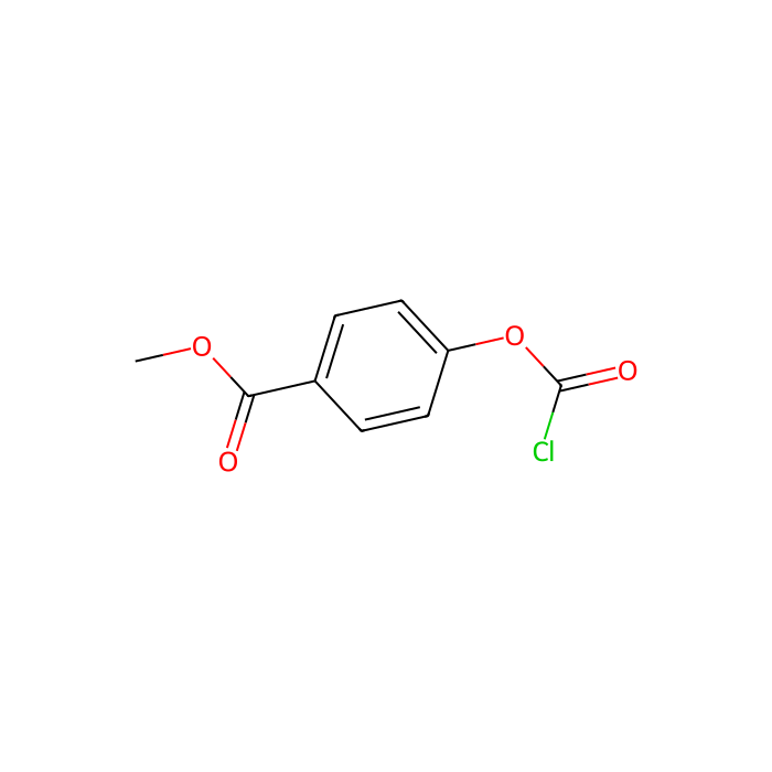 4-[(Chlorocarbonyl)oxy]benzoic acid methyl ester - ≥98% CAS No(31140-40-6) by Aladdin Scientific