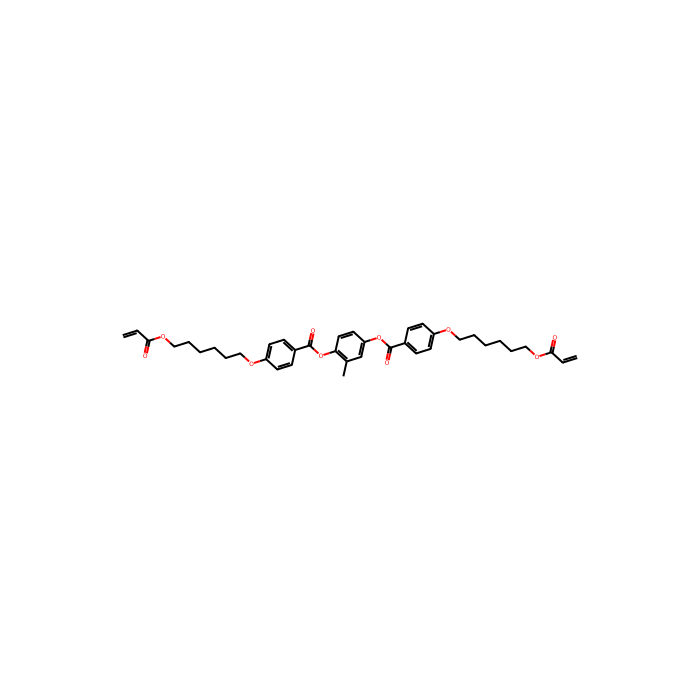 2-Methyl-1,4-phenylene bis(4-((6-(acryloyloxy)hexyl)oxy)benzoate) - ≥97% CAS No(125248-71-7) by Aladdin Scientific