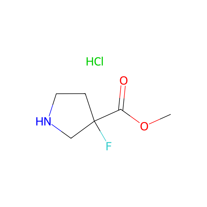 methyl 3-fluoropyrrolidine-3-carboxylate hydrochloride - ≥97% CAS No(1375473-59-8) by Aladdin Scientific