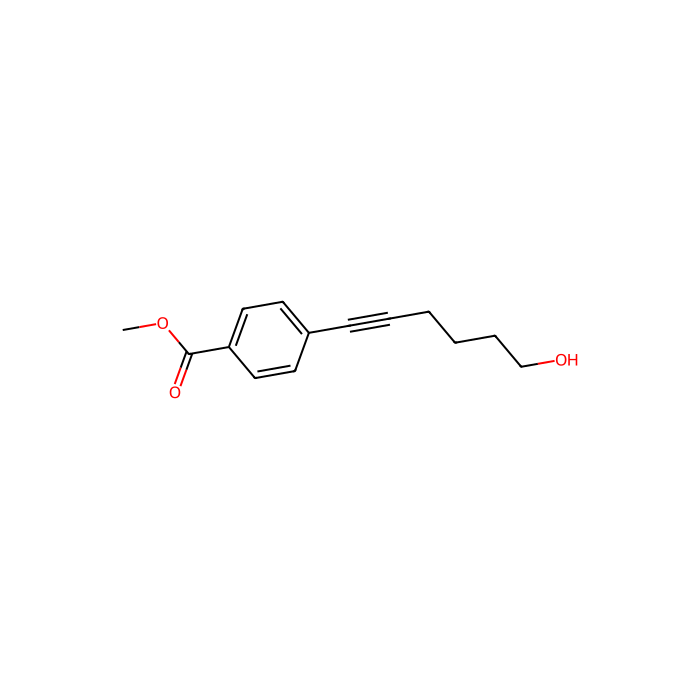 methyl 4-(6-hydroxyhex-1-yn-1-yl)benzoate - ≥97% CAS No(222983-64-4) by Aladdin Scientific