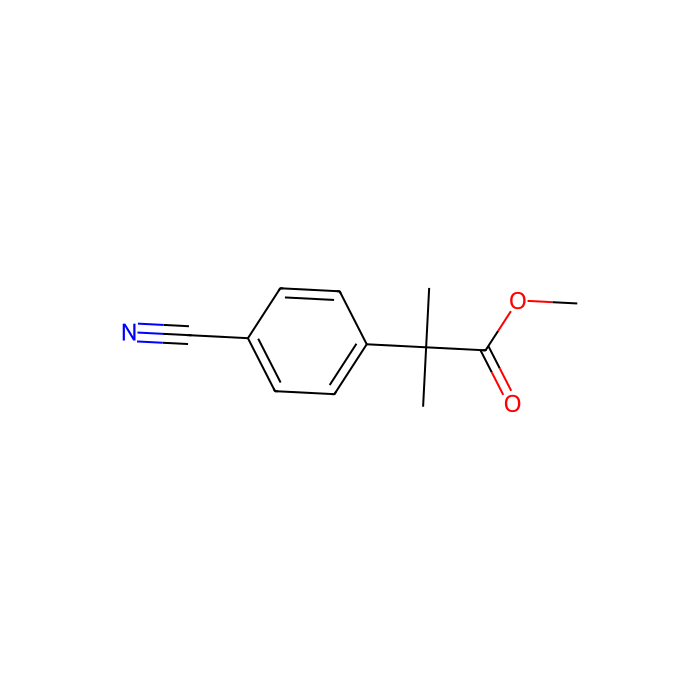 Methyl 2-(4-cyanophenyl)-2-methylpropanoate - ≥90% CAS No(444807-47-0) by Aladdin Scientific