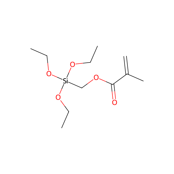 Methacryloxymethyl Triethoxysilane - ≥97%, stabilized with MEHQ CAS No(5577-72-0) by Aladdin Scientific