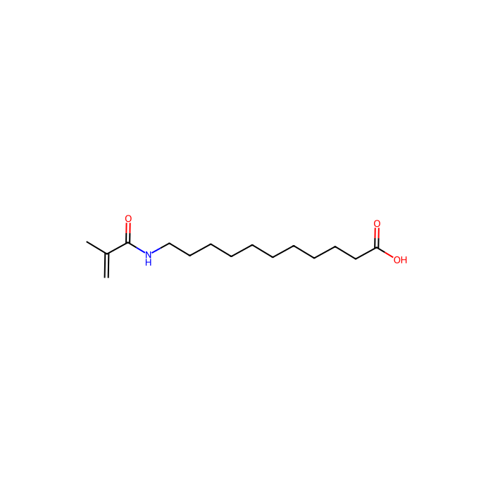 11-(Methacryloylamino)undecanoic acid - ≥98% CAS No(59178-93-7) by Aladdin Scientific