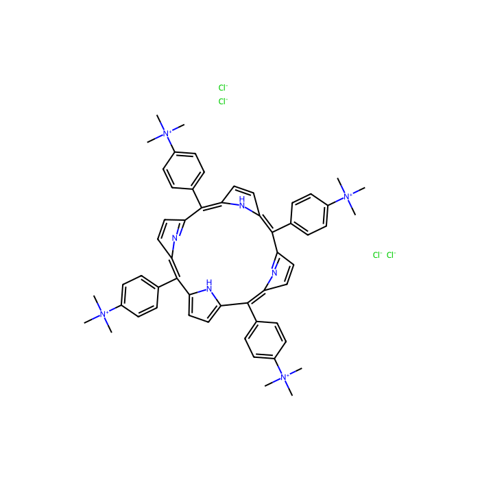 Meso-tetra(4-N,N,N-trimethylanilinium) porphine tetrachloride - ≥95% CAS No(92739-64-5) by Aladdin Scientific