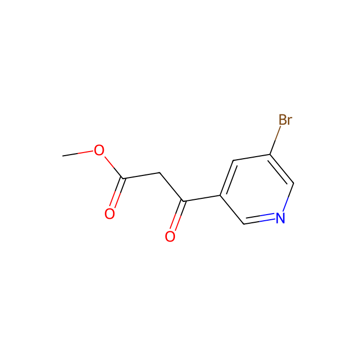 Methyl 5-bromonicotinoylacetate - ≥95% CAS No(205985-97-3) by Aladdin Scientific
