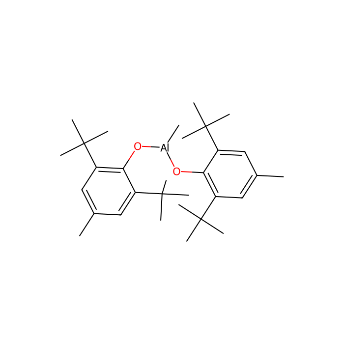 Methylaluminum Bis(2,6-di-tert-butyl-4-methylphenoxide) (0.4mol/L in Toluene) - 0.4mol/L toluene solution CAS No(56252-55-2) by Aladdin Scientific